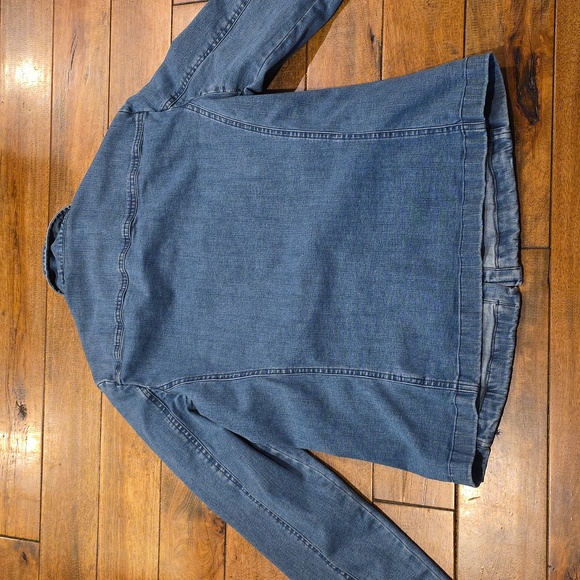 Pendleton Women's Denim Button-front Jacket Medium Tall - Picture 10 of 10